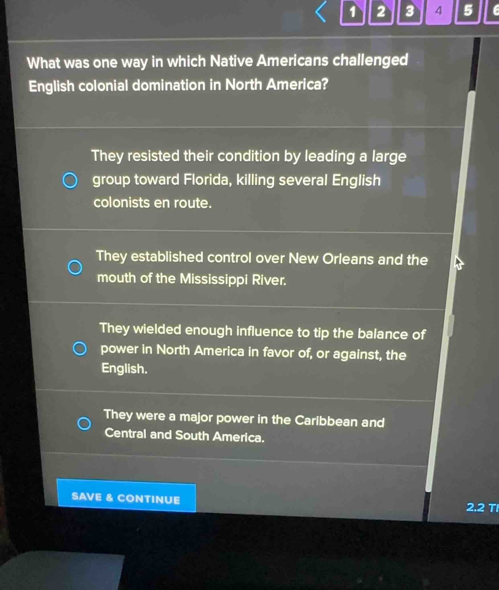what was one way in which native americans challenged english colonial …