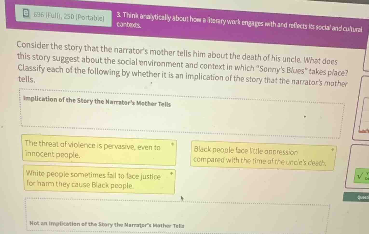 3. think analytically about how a literary work engages with and reflec…