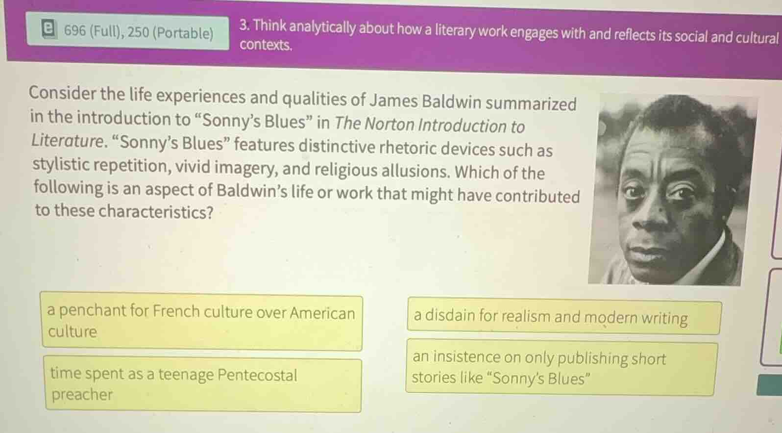 3. think analytically about how a literary work engages with and reflec…