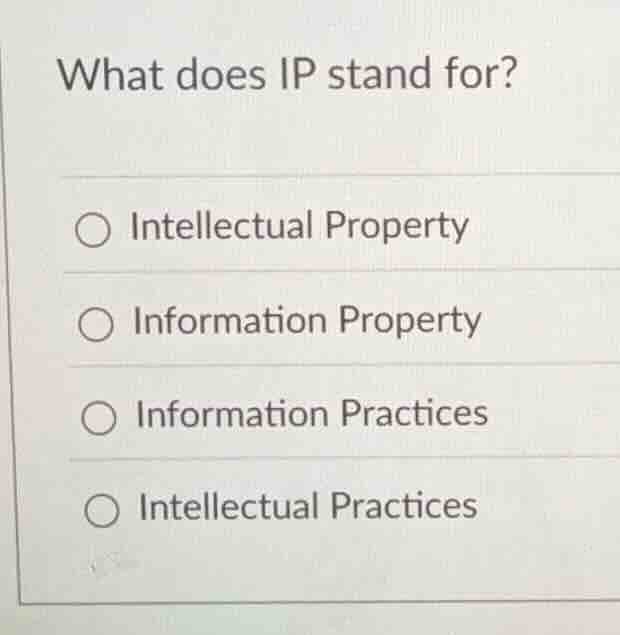 what does ip stand for? intellectual property information property info…