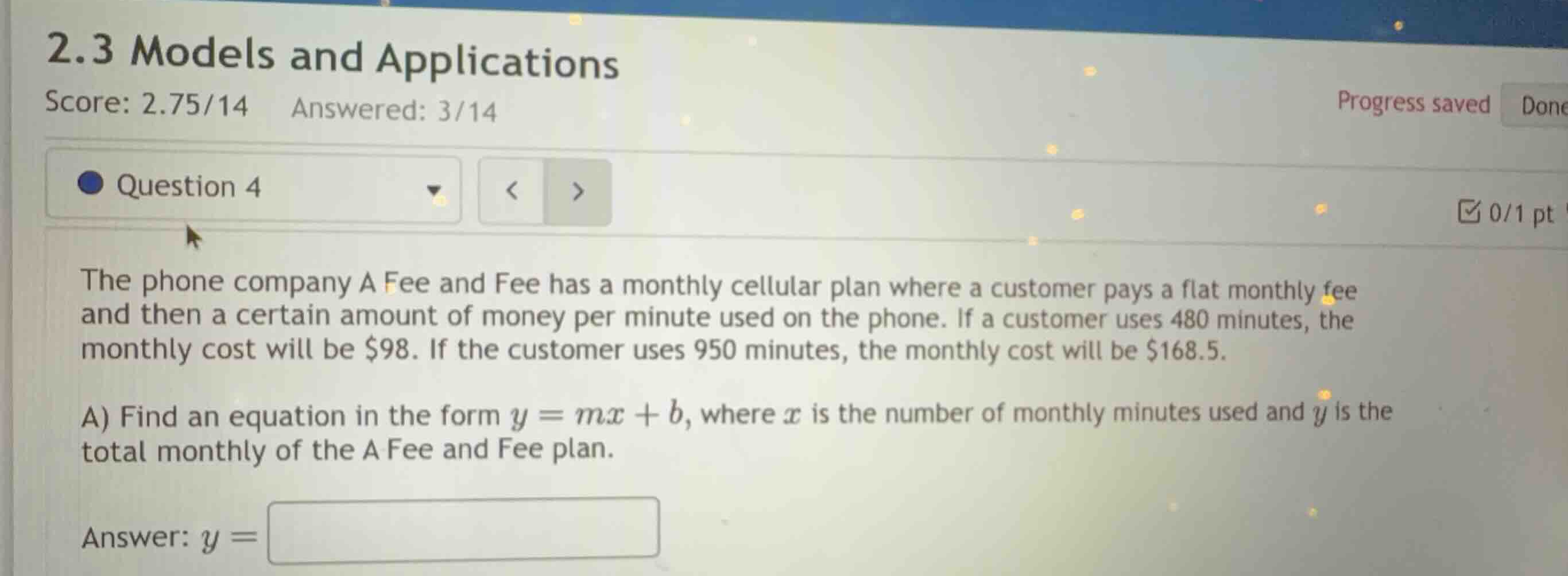 the phone company a fee and fee has a monthly cellular plan where a cus…