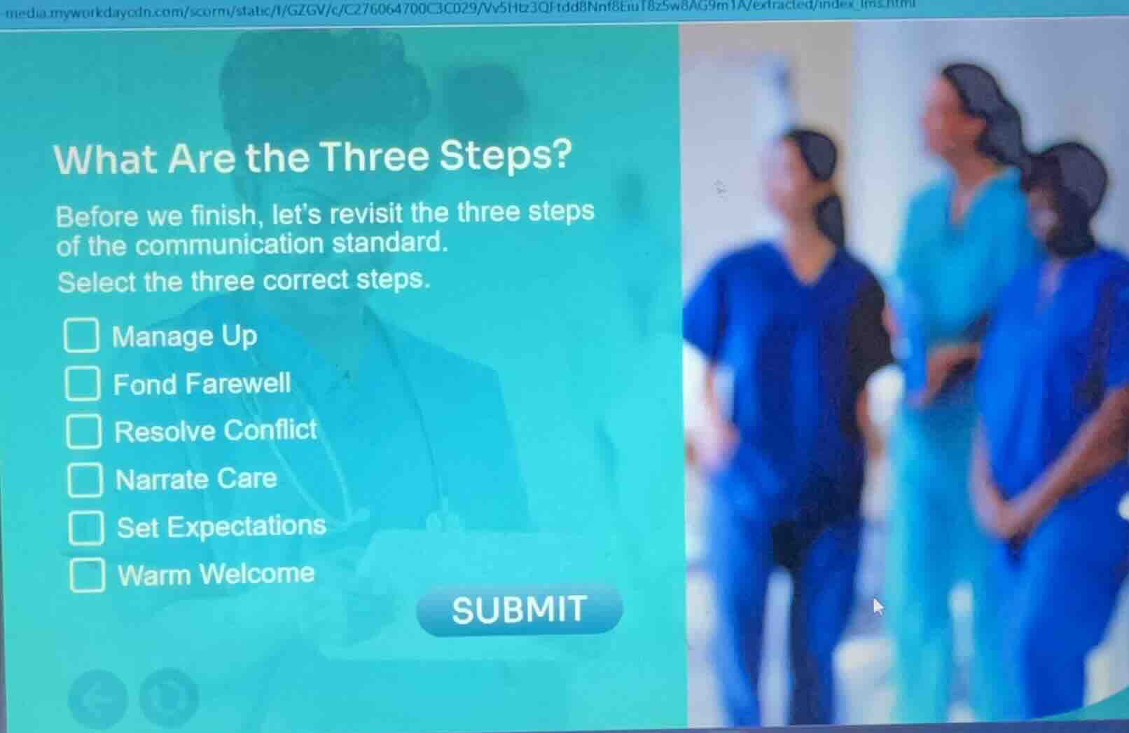 what are the three steps? before we finish, lets revisit the three step…