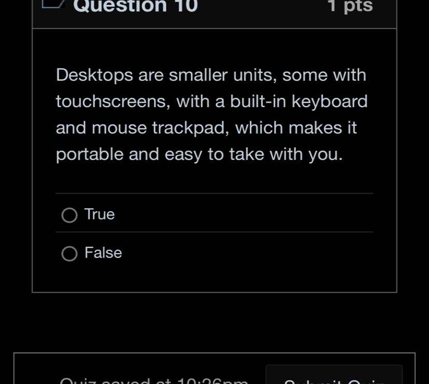 desktops are smaller units, some with touchscreens, with a built-in key…