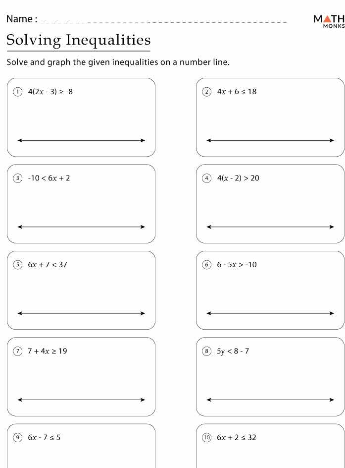 solving inequalities solve and graph the given inequalities on a number…