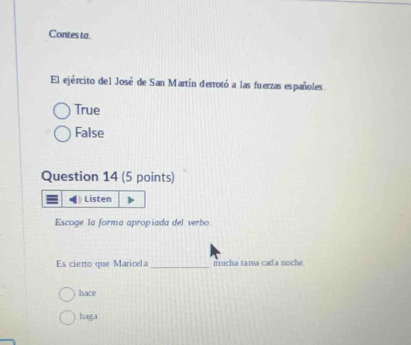 contesta. el ejército del josé de san martín derrotó a las fuerzas espa…