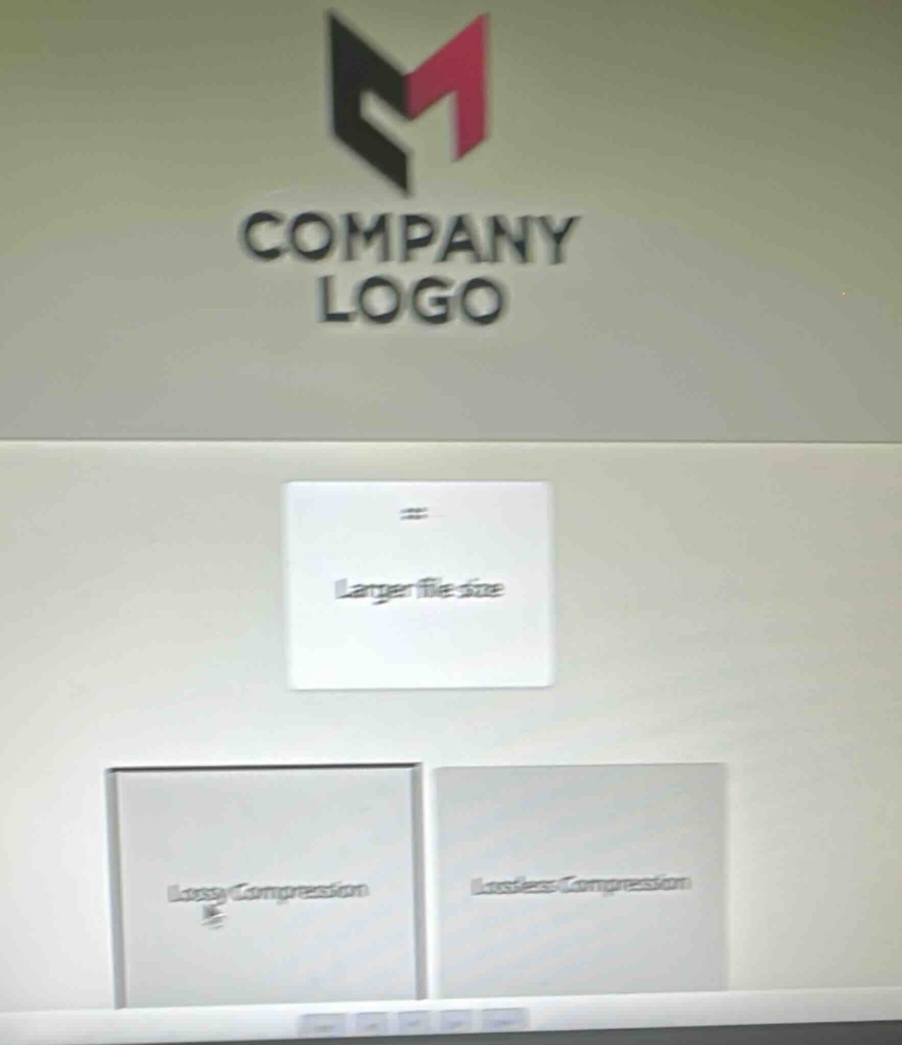 larger file size lossy compression lossless compression
