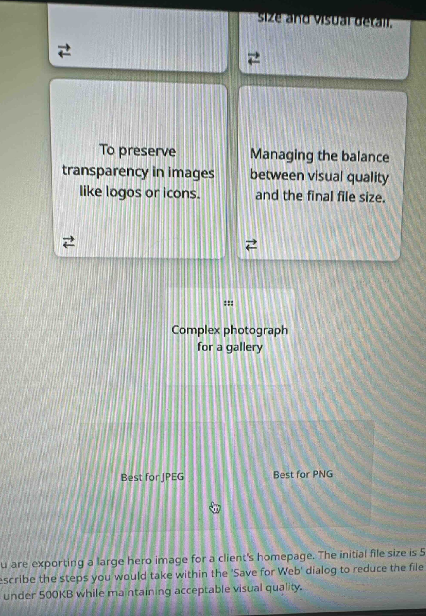 to preserve transparency in images like logos or icons. managing the ba…