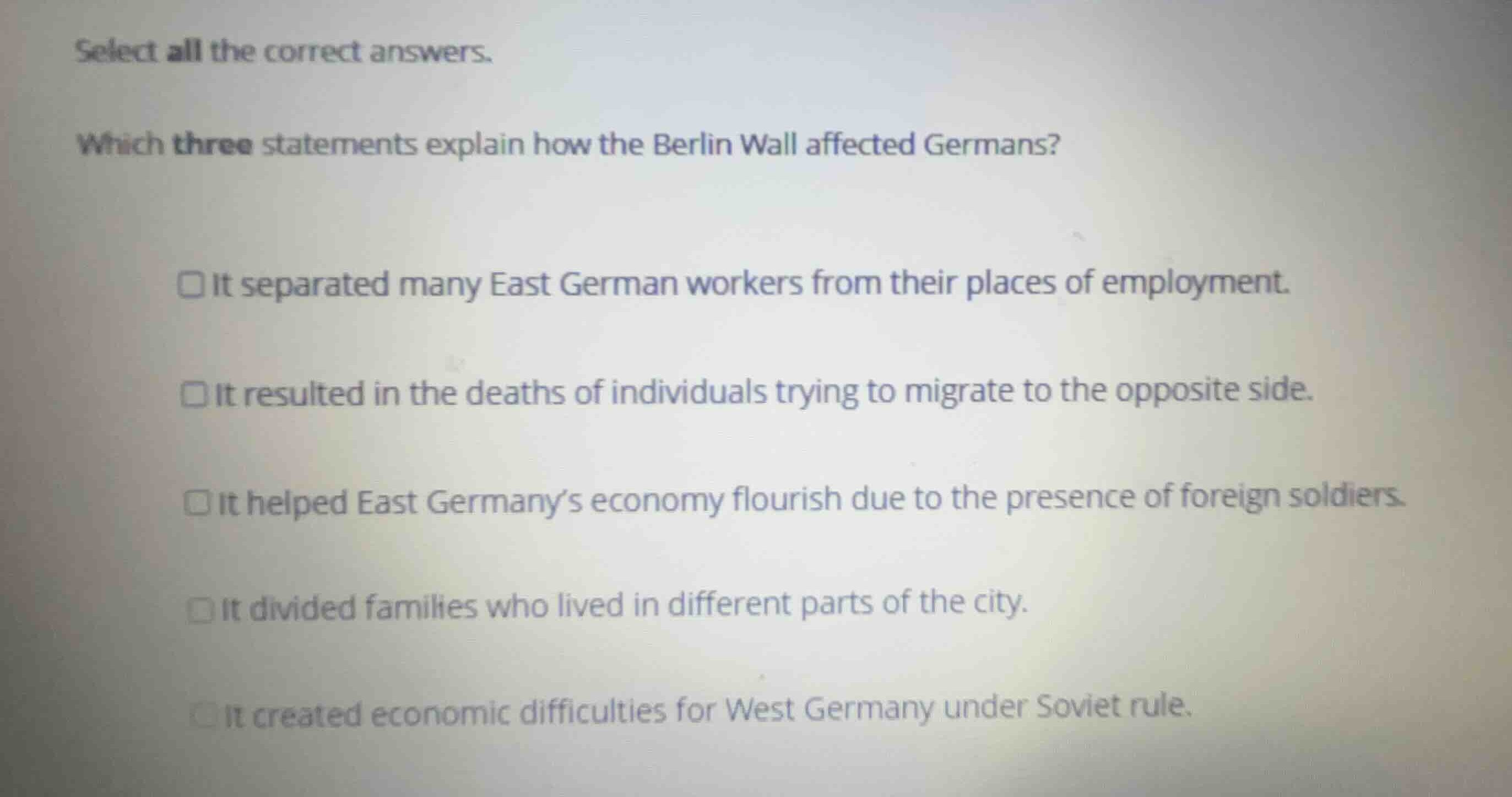select all the correct answers. which three statements explain how the …