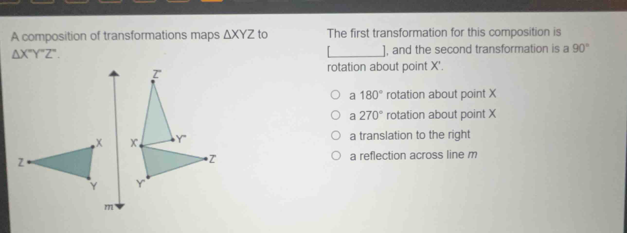 a composition of transformations maps \\(\\delta xyz\\) to \\(\\delta x…