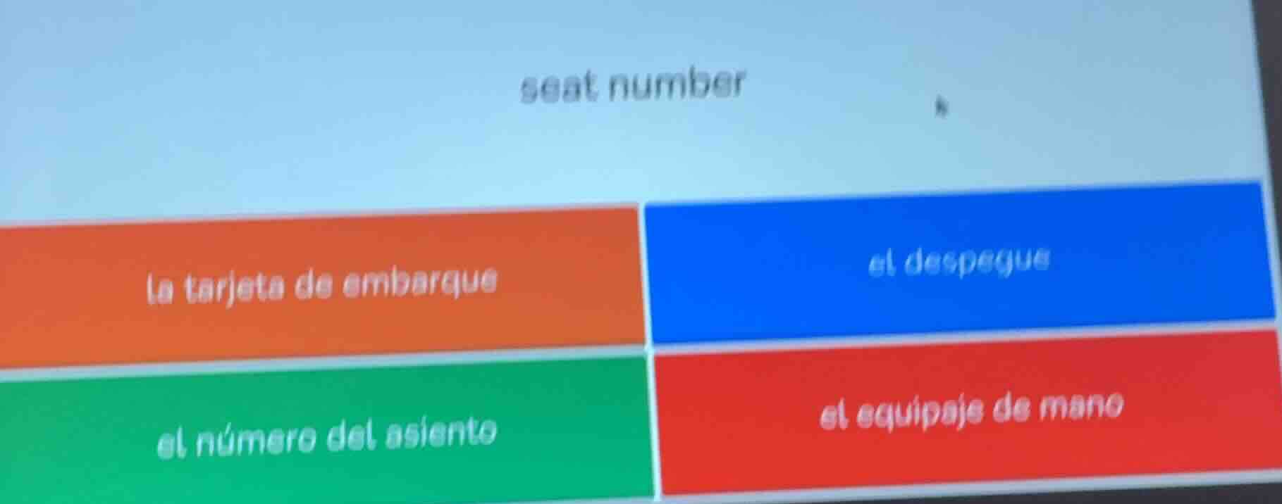 seat number la tarjeta de embarque el despegue el número del asiento el…