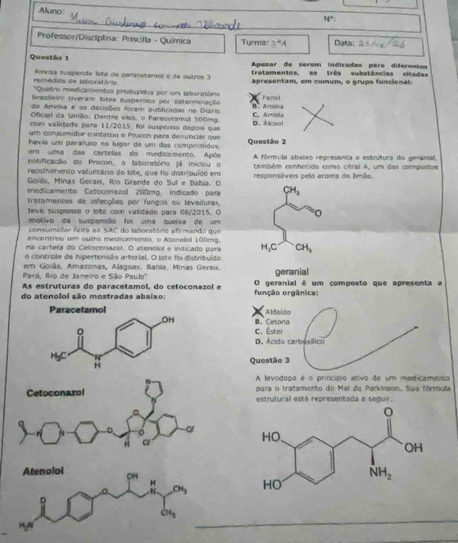 questão 1 anvisa suspende lote de paracetamol e de outros 3 remédios de…
