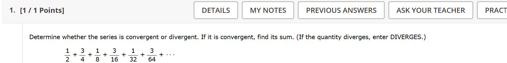 determine whether the series is convergent or divergent. if it is conve…