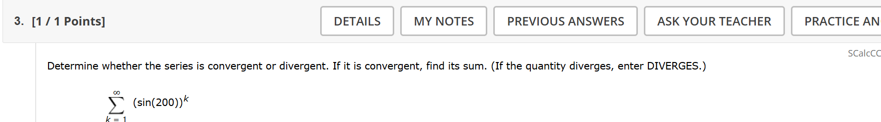 determine whether the series is convergent or divergent. if it is conve…