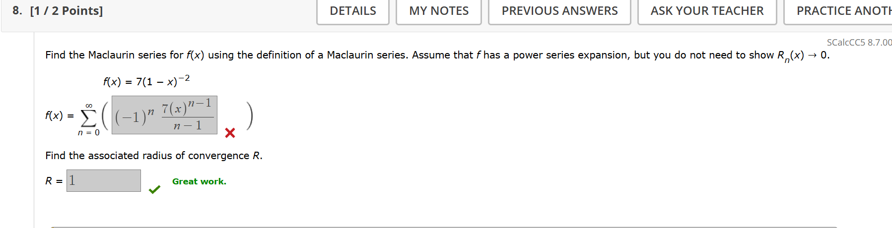 find the maclaurin series for \\(f(x)\\) using the definition of a macl…