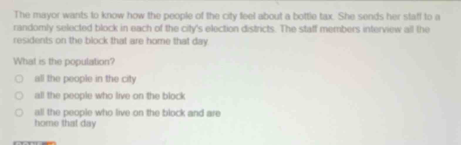 the mayor wants to know how the people of the city feel about a bottle …