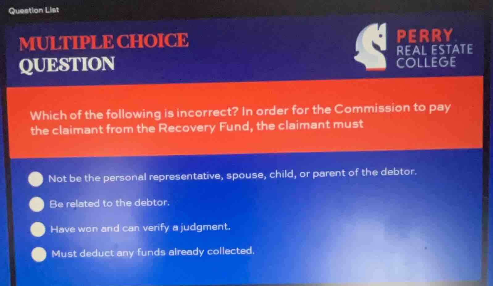 which of the following is incorrect? in order for the commission to pay…