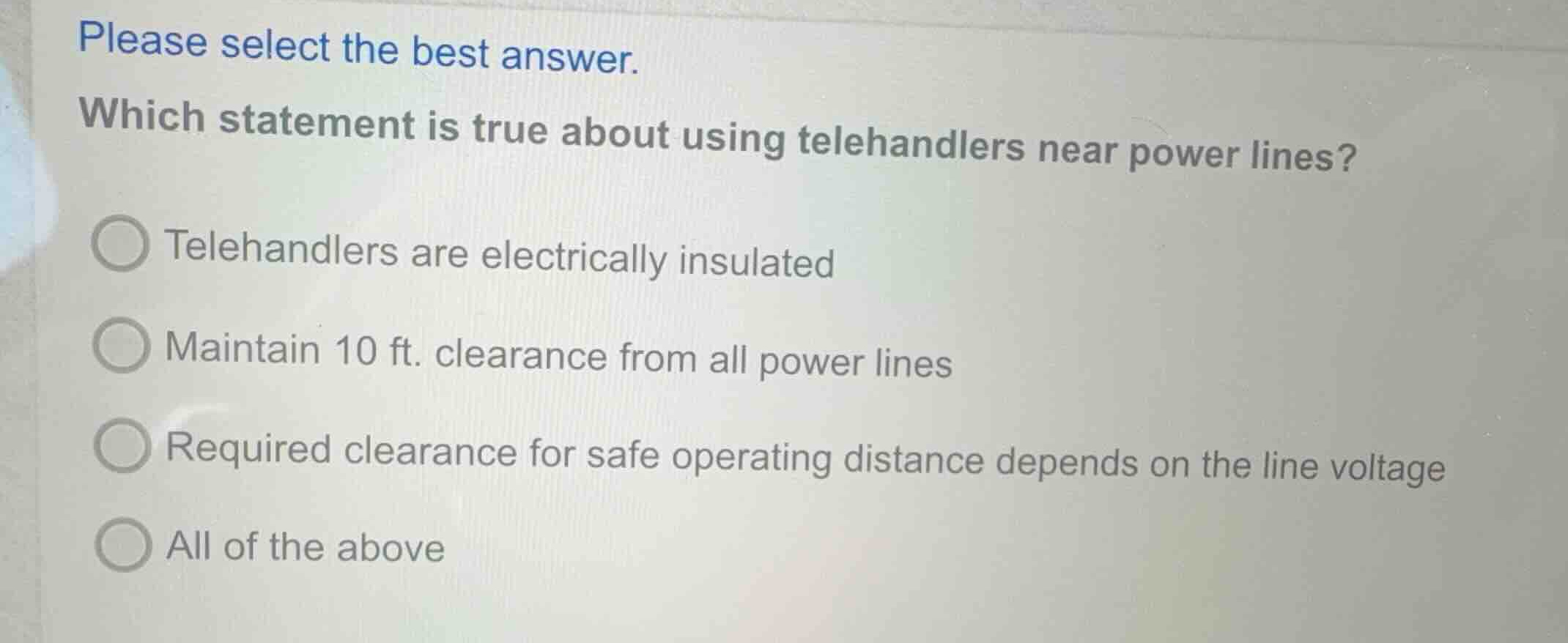 please select the best answer. which statement is true about using tele…