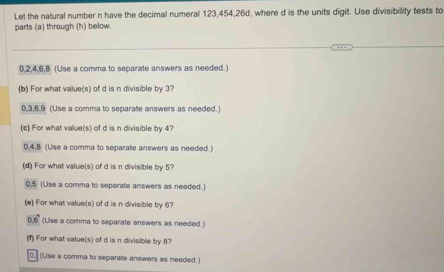 let the natural number n have the decimal numeral 123,454,26d, where d …