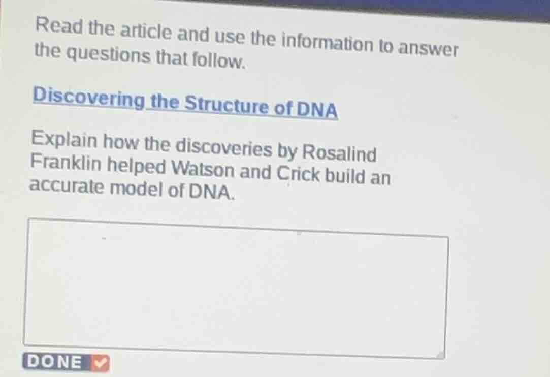 read the article and use the information to answer the questions that f…