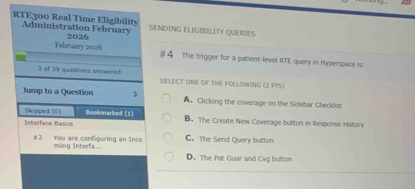 sending eligibility queries #4 the trigger for a patient-level rte quer…