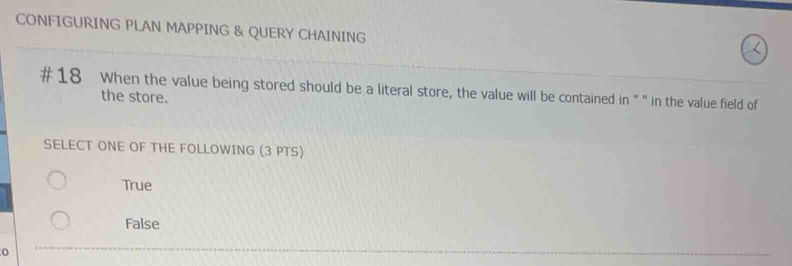 configuring plan mapping & query chaining #18 when the value being stor…