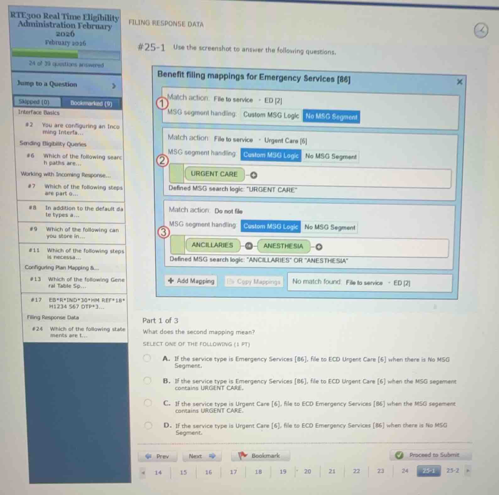 #25-1 use the screenshot to answer the following questions. benefit fil…
