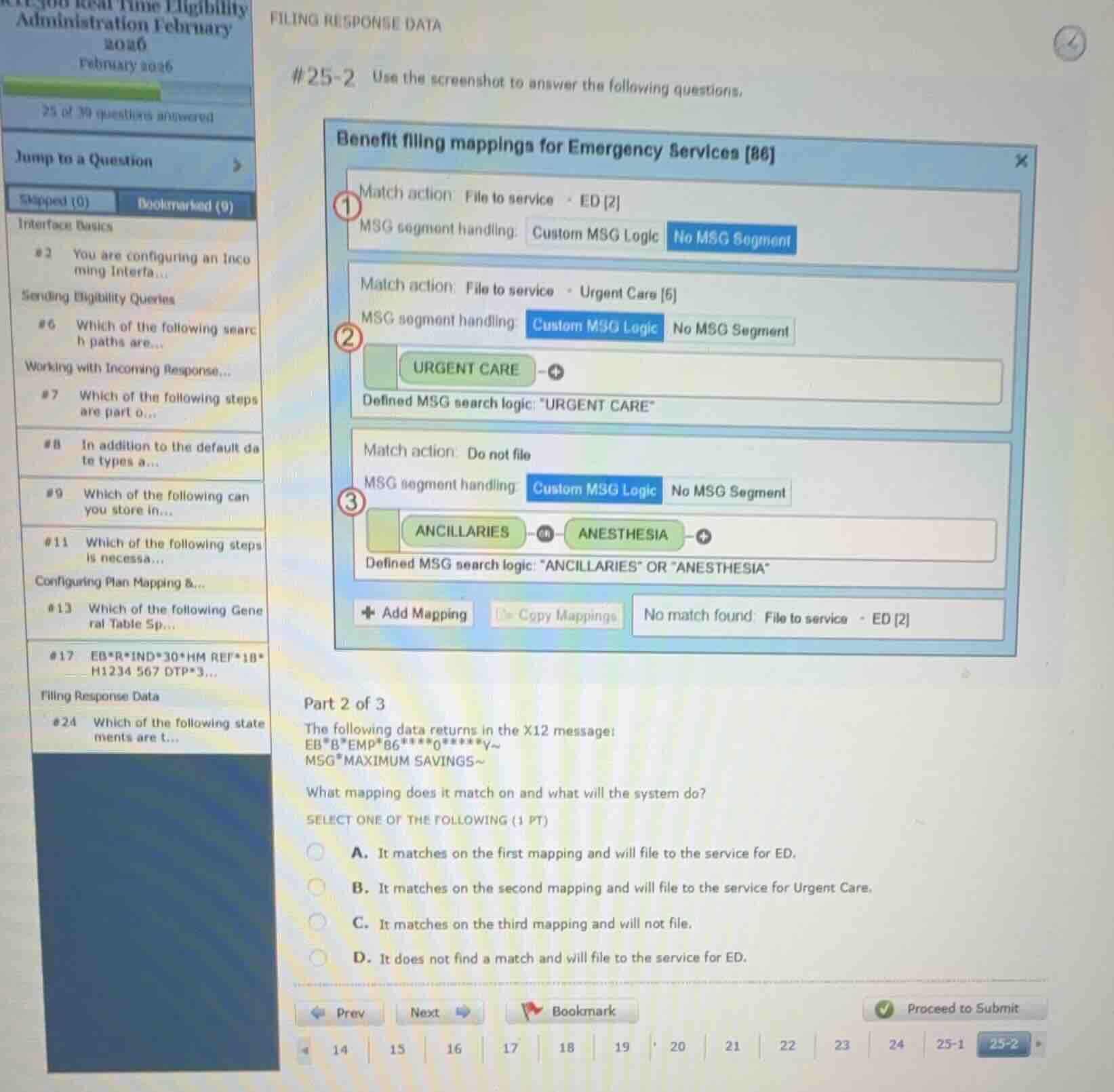 #25-2 use the screenshot to answer the following questions. benefit fil…