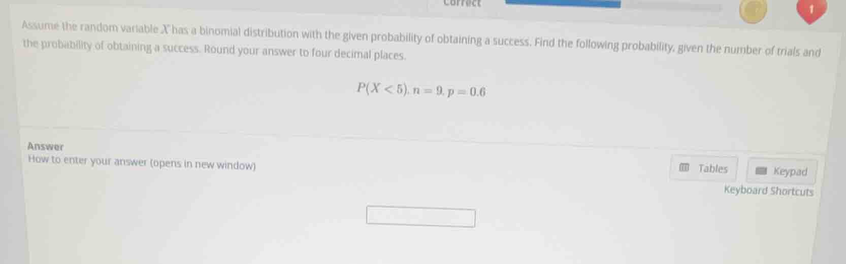 assume the random variable \\(x\\) has a binomial distribution with the…