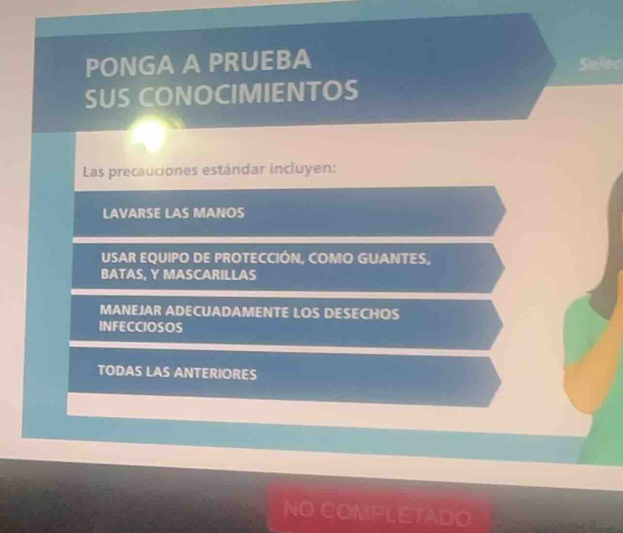 ponga a prueba sus conocimientos las precauciones estándar incluyen: la…