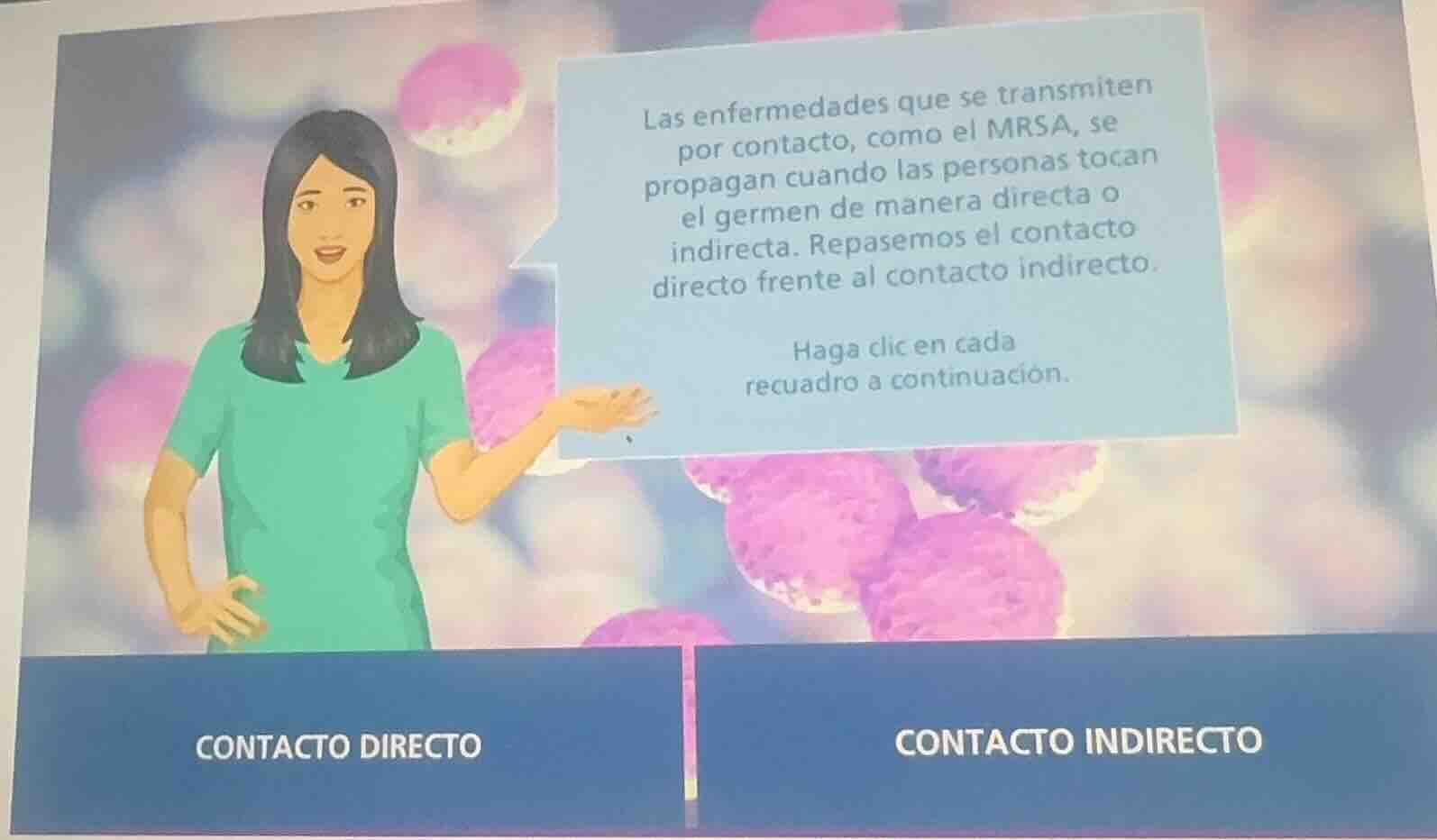 las enfermedades que se transmiten por contacto, como el mrsa, se propa…
