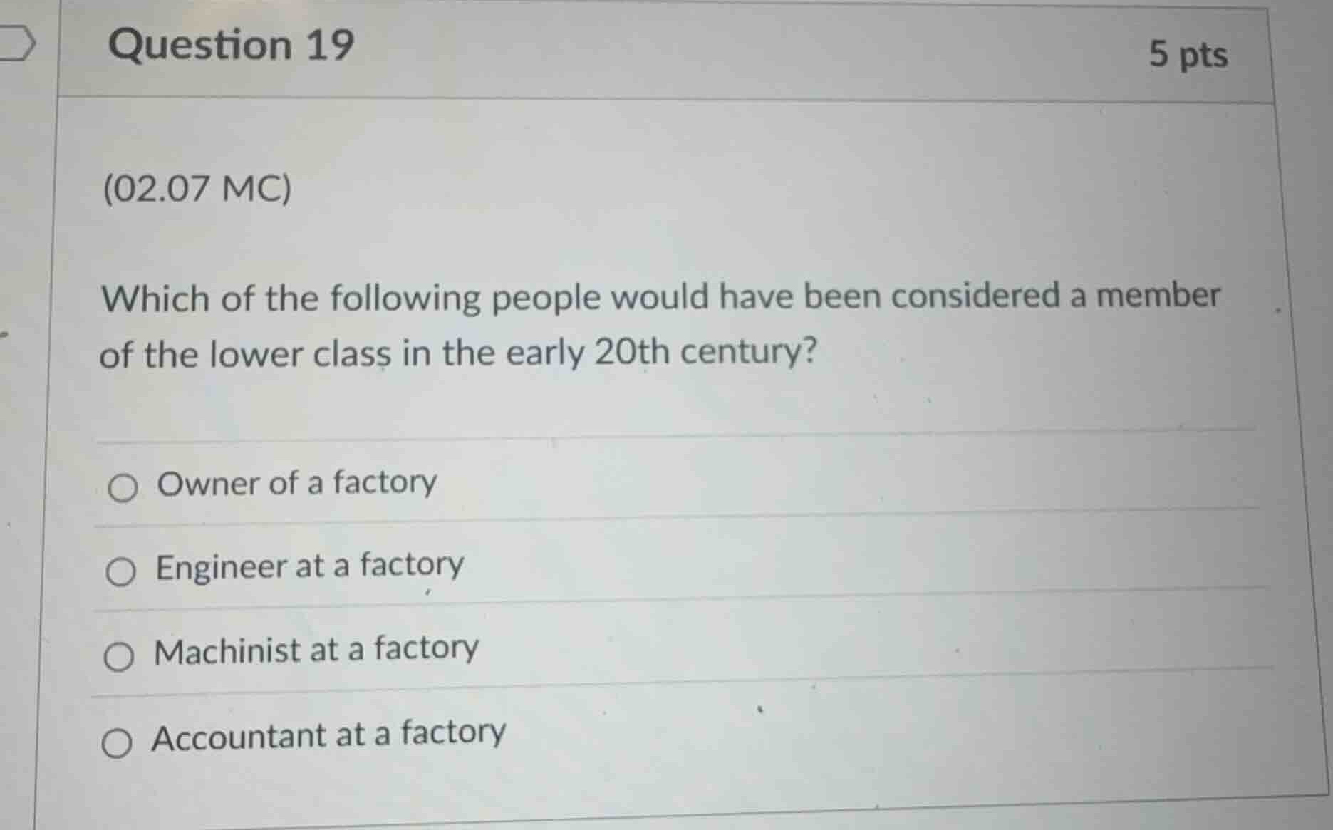 (02.07 mc) which of the following people would have been considered a m…