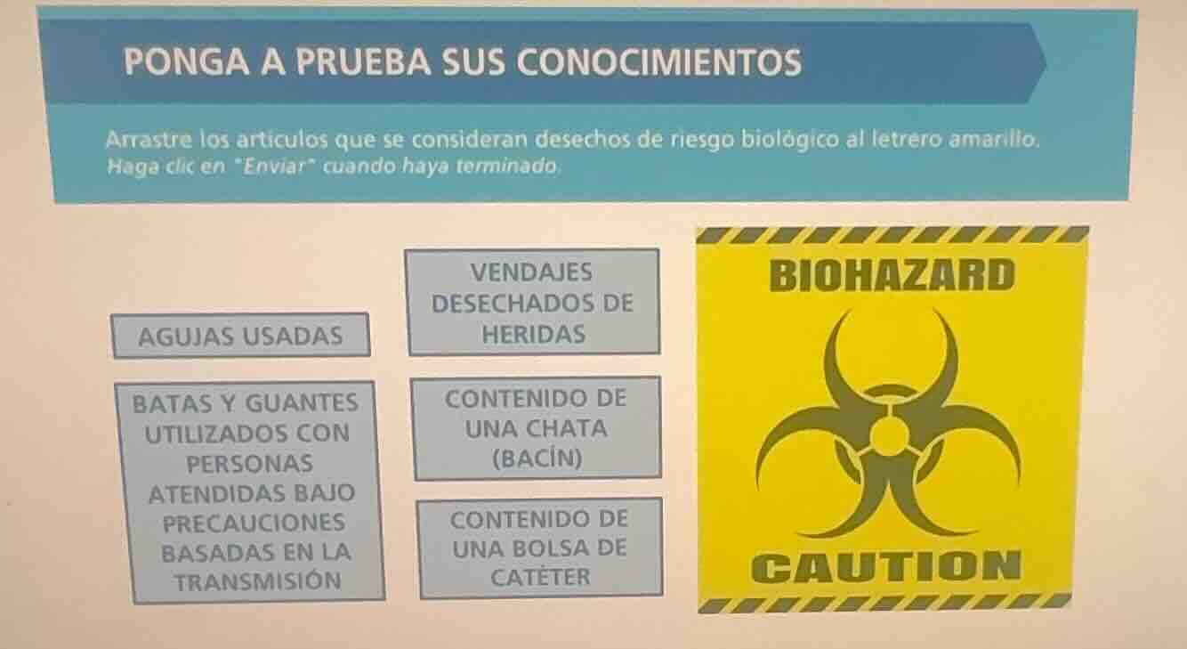 ponga a prueba sus conocimientos arrastre los artículos que se consider…