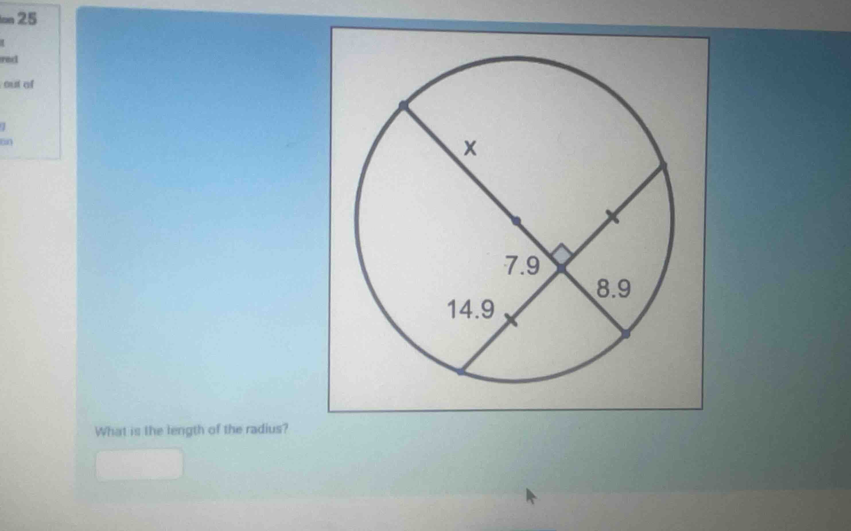 what is the length of the radius?