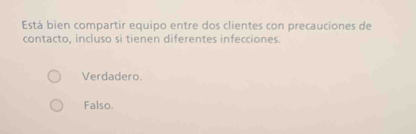 está bien compartir equipo entre dos clientes con precauciones de conta…