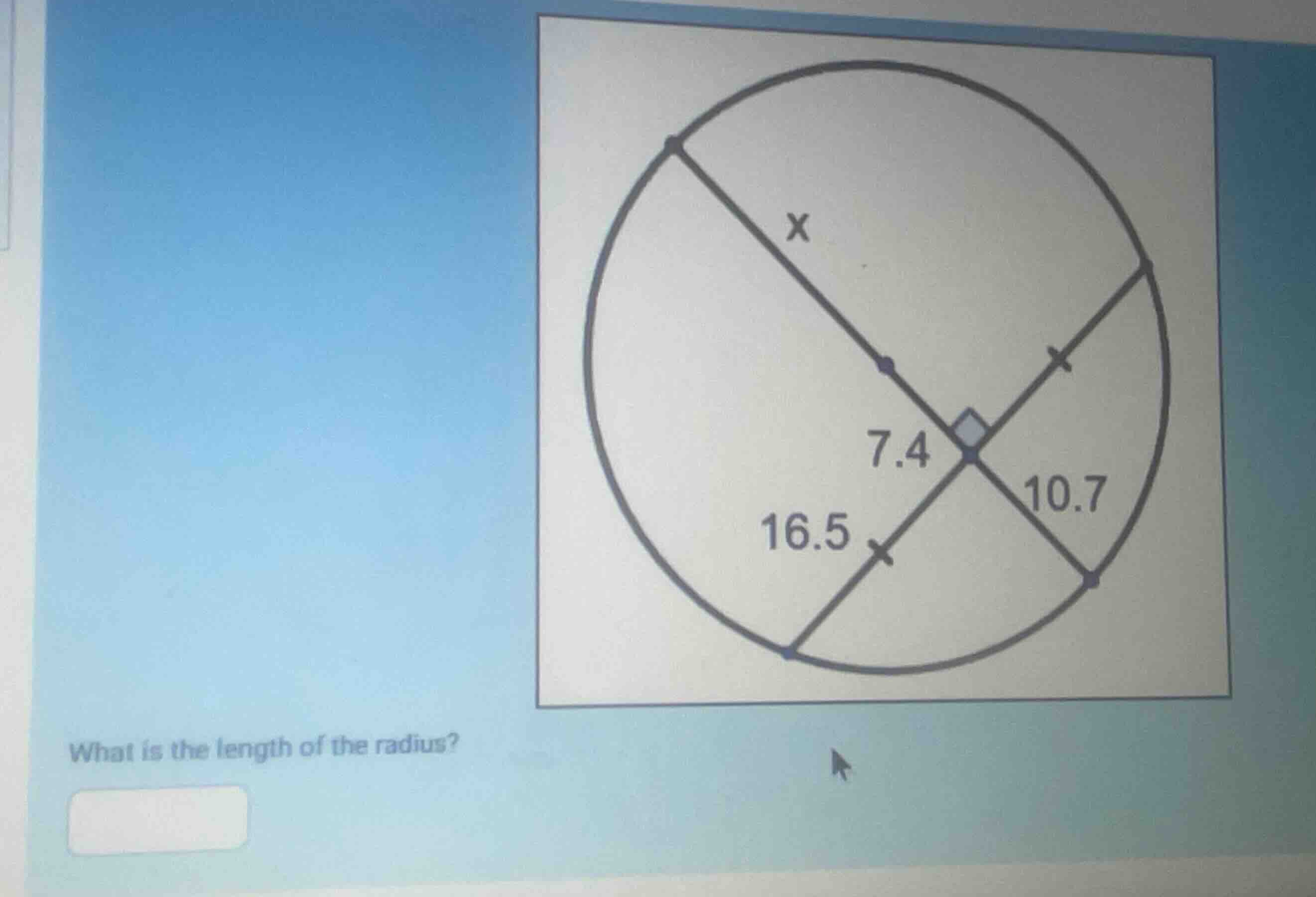 what is the length of the radius?