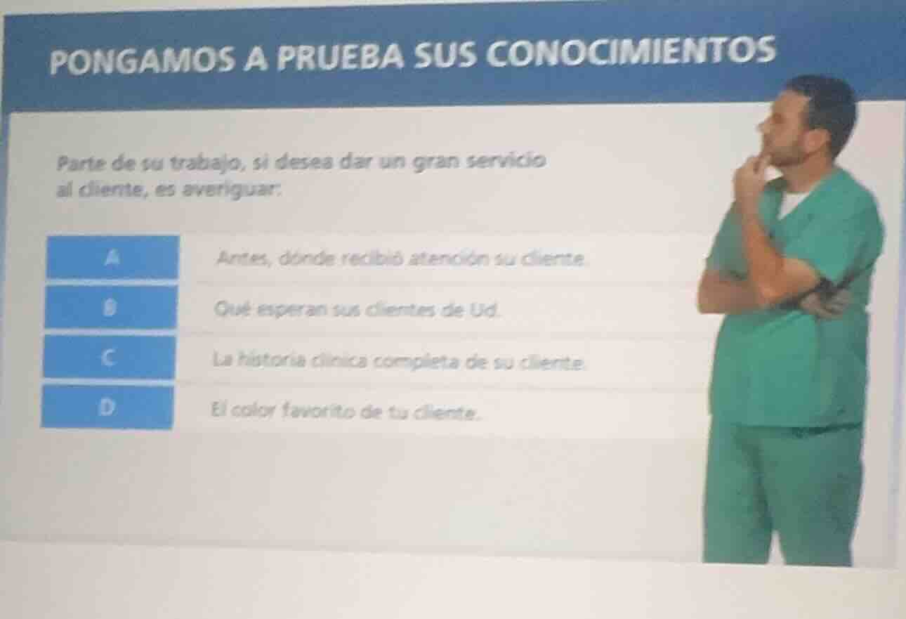 pongamos a prueba sus conocimientos parte de su trabajo, si desea dar u…