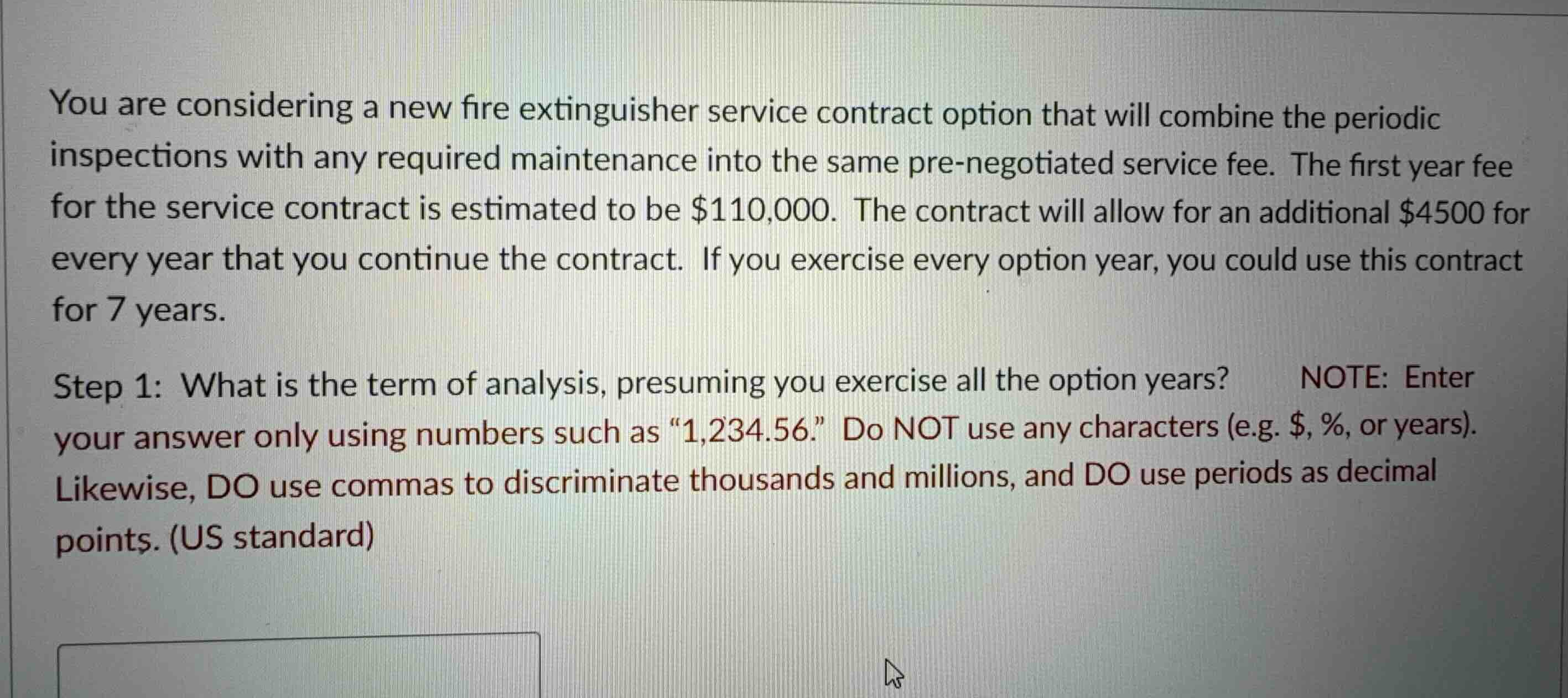 you are considering a new fire extinguisher service contract option tha…