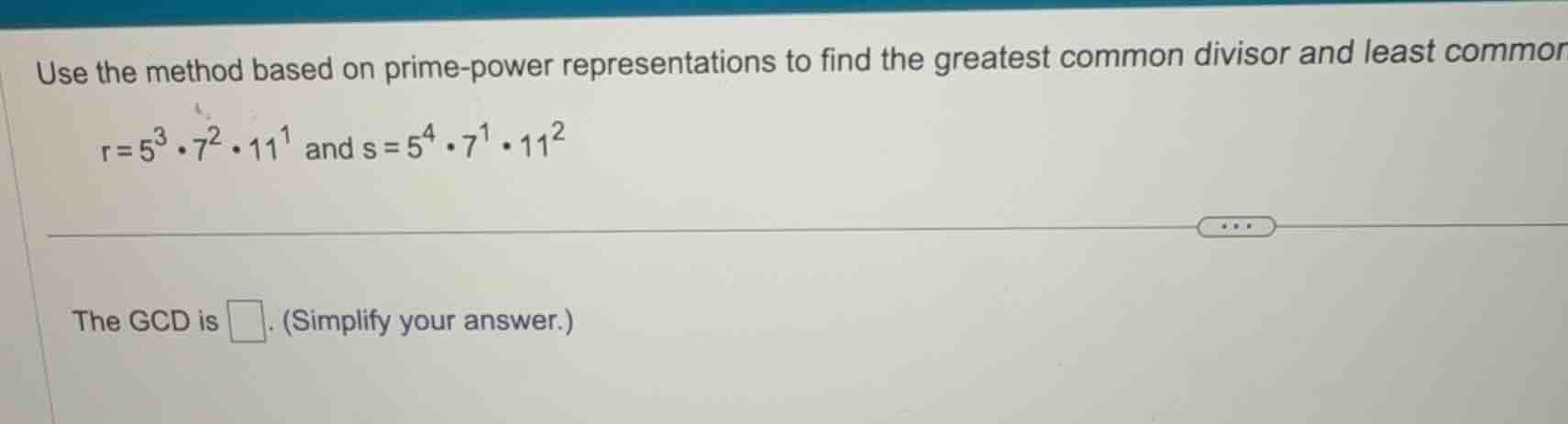 use the method based on prime-power representations to find the greates…