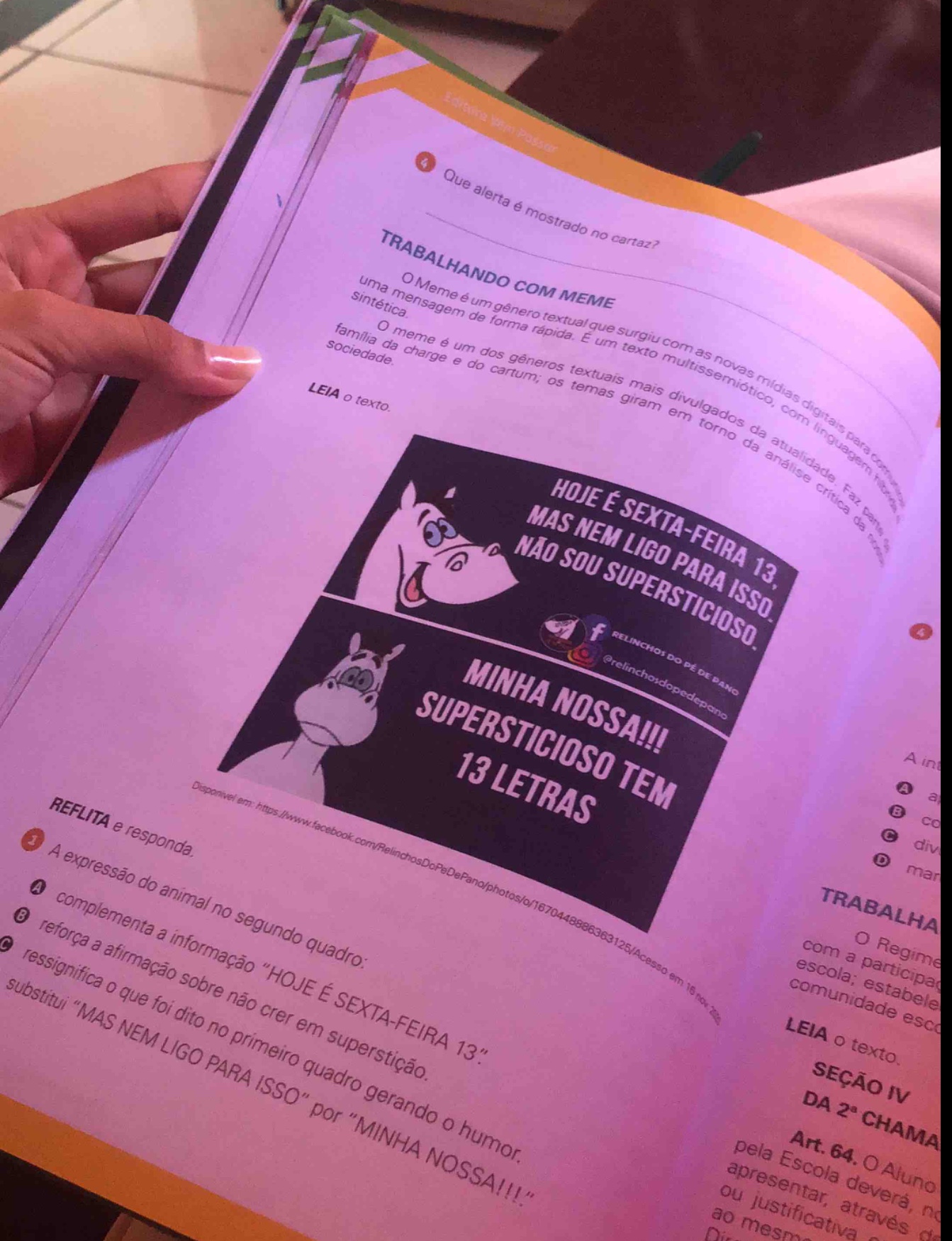 trabalhando com meme o meme é um gênero textual que surgiu com as novas…