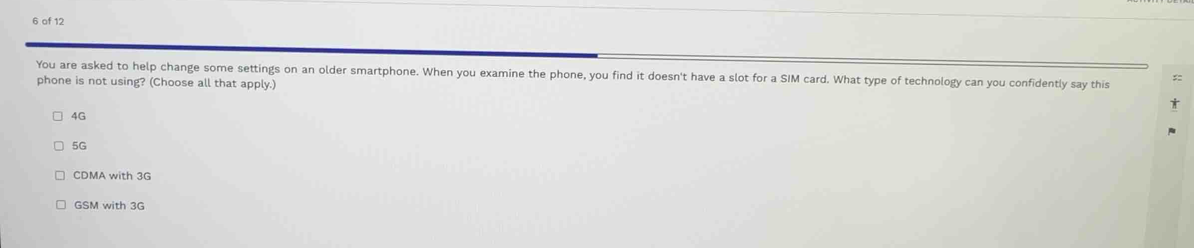 you are asked to help change some settings on an older smartphone. when…