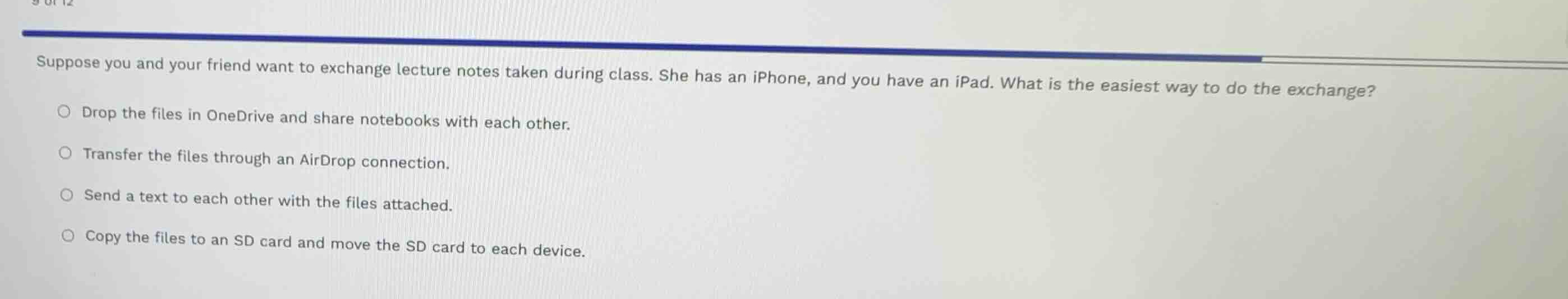 suppose you and your friend want to exchange lecture notes taken during…