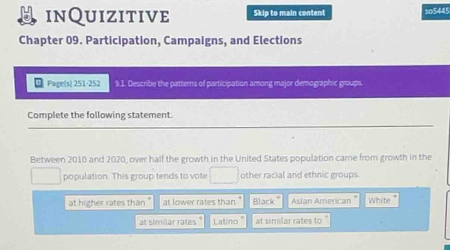 complete the following statement. between 2010 and 2020, over half the …