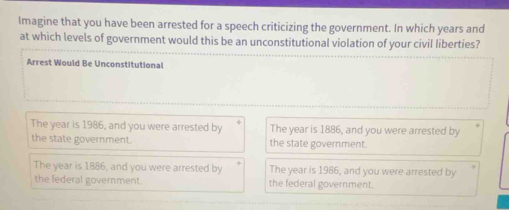 imagine that you have been arrested for a speech criticizing the govern…