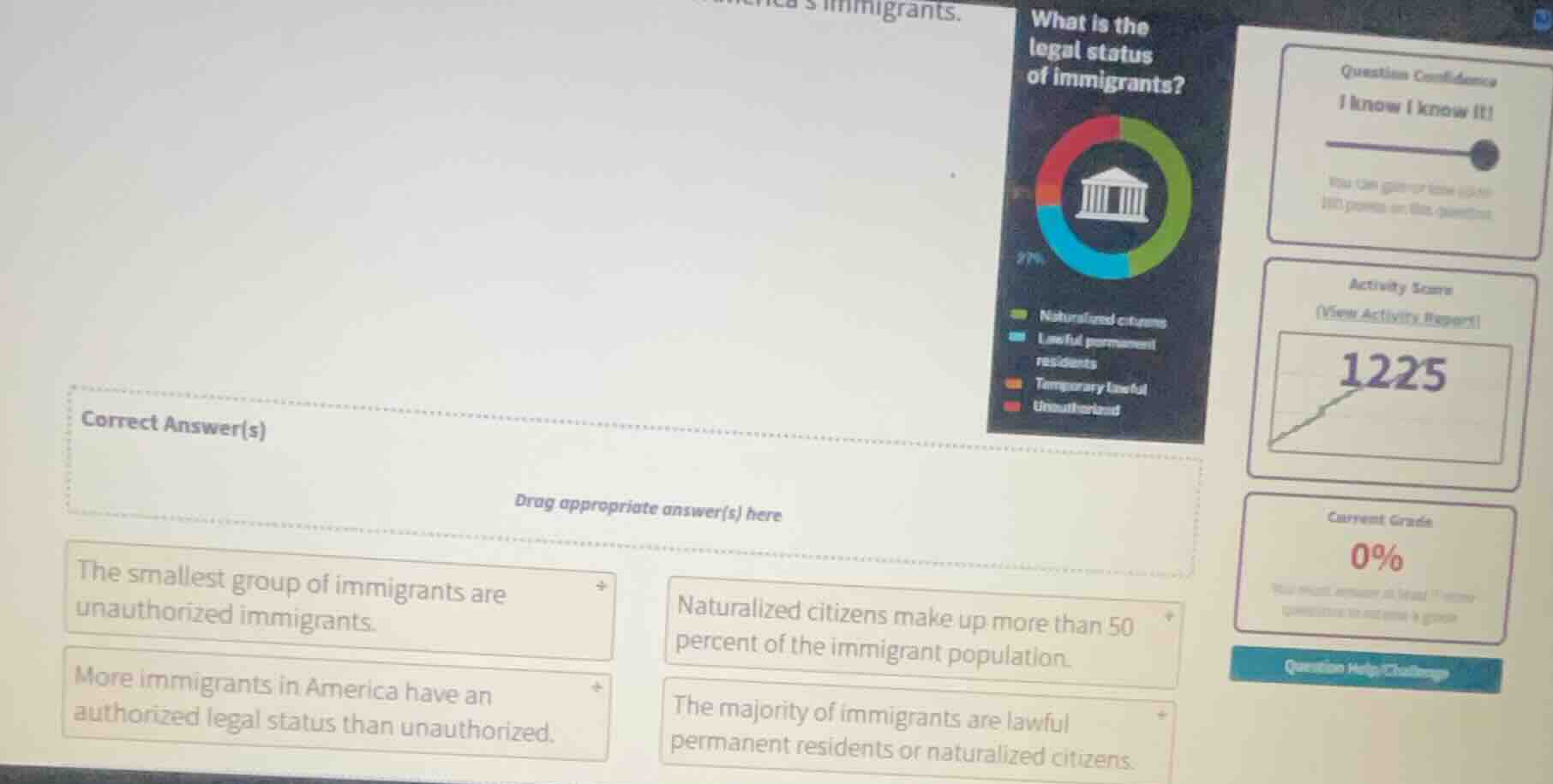 what is the legal status of immigrants? - naturalized citizens - lawful…