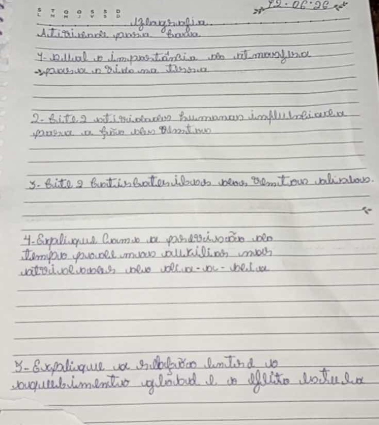 geografia atividade para casa 1- qual a importância da atmosfera para a…