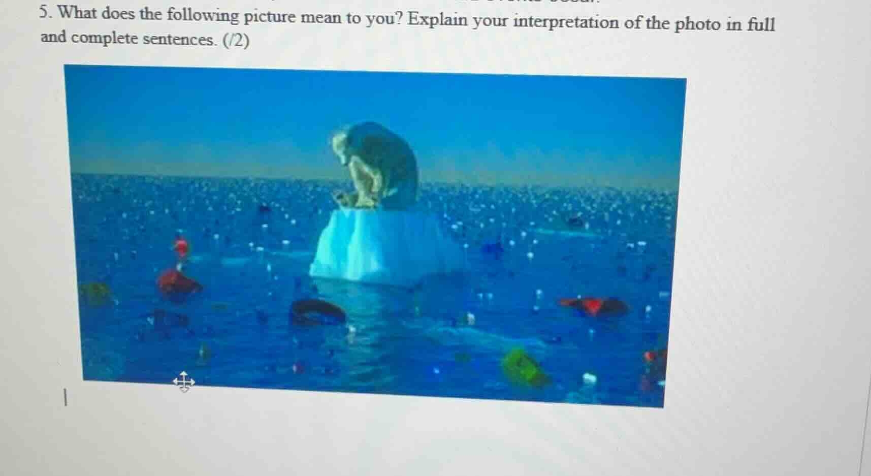 5. what does the following picture mean to you? explain your interpreta…
