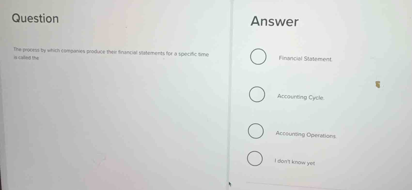 the process by which companies produce their financial statements for a…