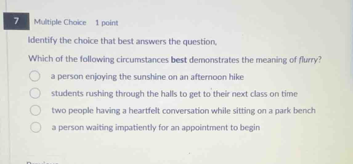 identify the choice that best answers the question. which of the follow…