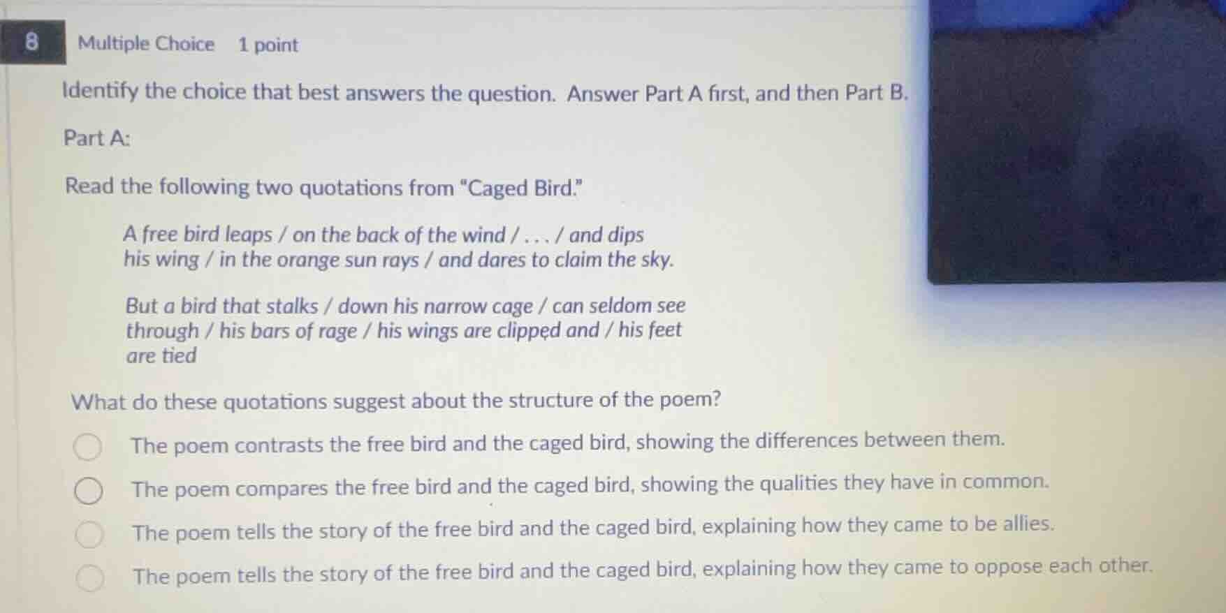 identify the choice that best answers the question. answer part a first…