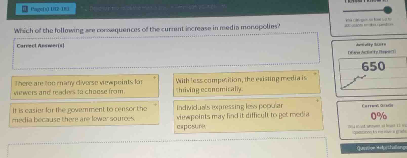 which of the following are consequences of the current increase in medi…